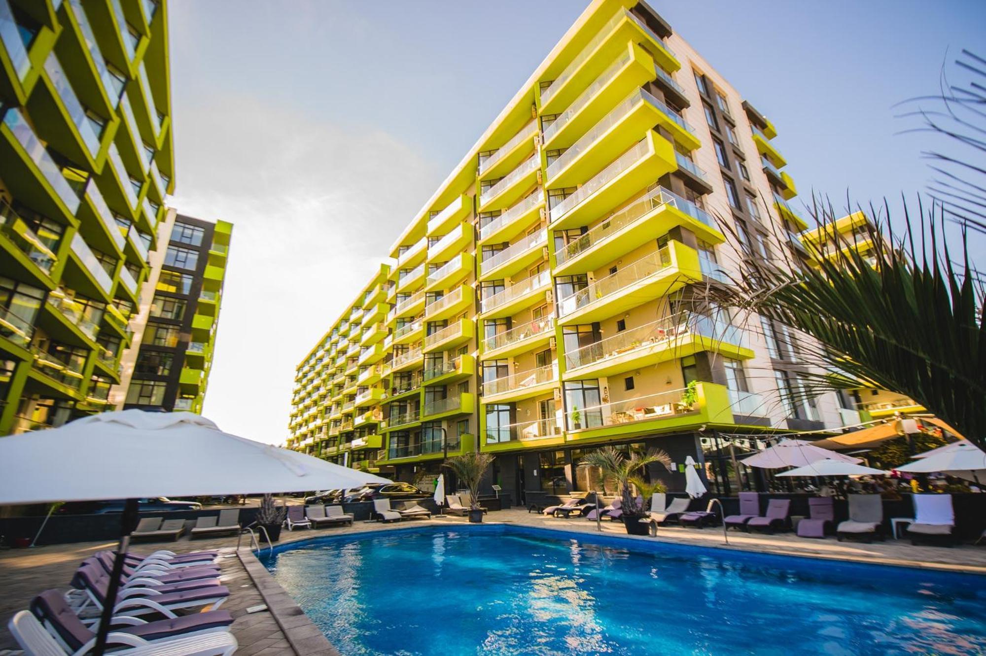 Eka Studio - Pool & Spa Beach Resort Năvodari المظهر الخارجي الصورة